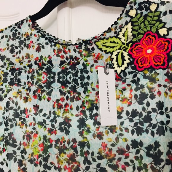 Anthropologie Embroidered tunic Dress - Picture 7 of 8